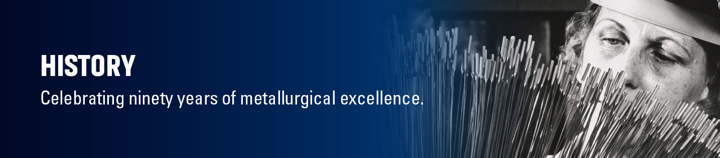 Metallurgist and engineers develop tubes on specification for existing and new tubing products since 1934