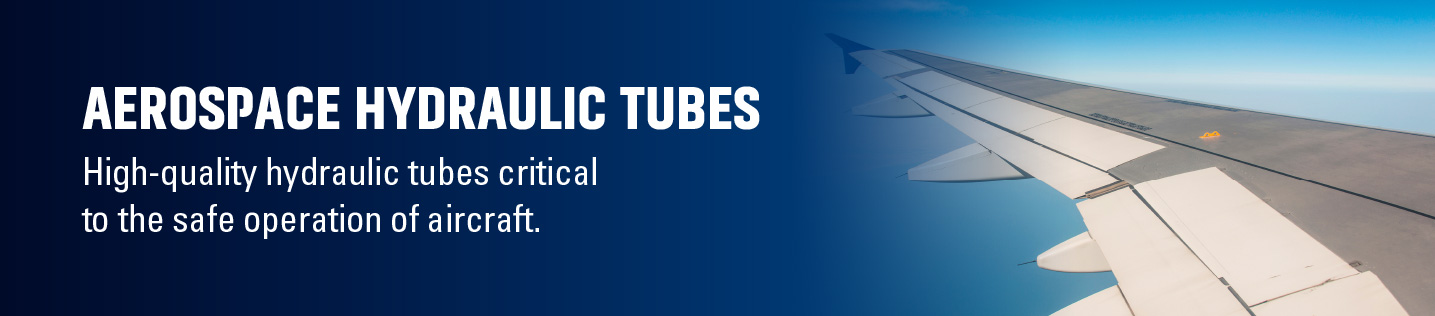 High-pressure hydraulic tubing is an integral part of aircraft hydraulic systems